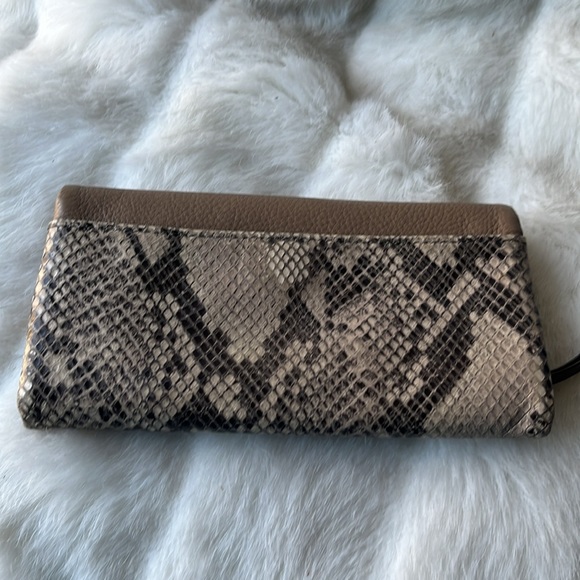 Brighton Leather and Snakeskin Wallet - Picture 9 of 9